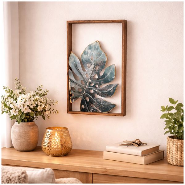 HTI-Living Wanddeko Blatt Wanddeko Blatt