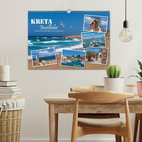 Produktbild: Kreta - Inselliebe (Wandkalender 2027 DIN A3 quer), CALVENDO Monatskalender