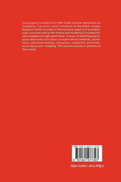 Produktbild: Instability, Transition, and Turbulence