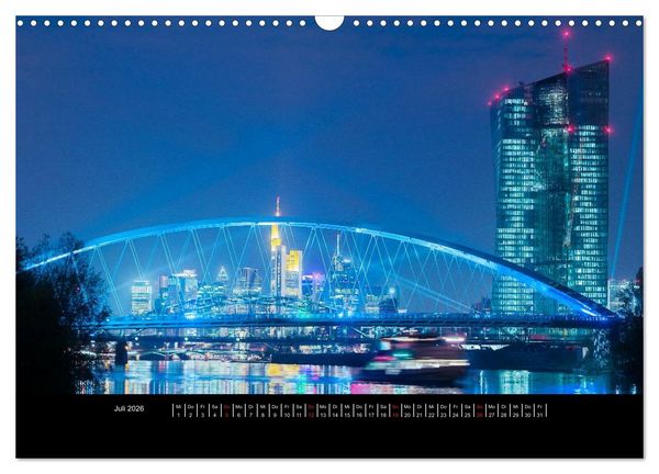 Produktbild: Frankfurt (Wandkalender 2026 DIN A3 quer), CALVENDO Monatskalender