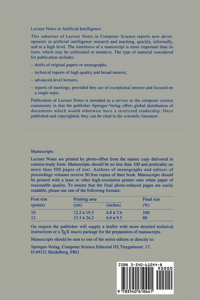 Produktbild: Communication and Cooperation in Agent Systems