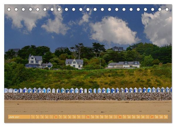 Produktbild: Quer durch die Normandie (Tischkalender 2027 DIN A5 quer), CALVENDO Monatskalender