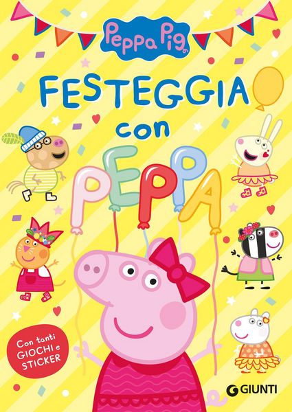 Produktbild: Festeggia con Peppa. Peppa Pig. Con adesivi