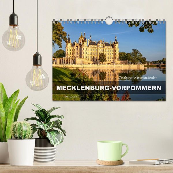 Produktbild: Deutsche Bundesl&auml;nder - Mecklenburg-Vorpommern (Wandkalender 2026 DIN A4 quer), CALVENDO Monatskalender