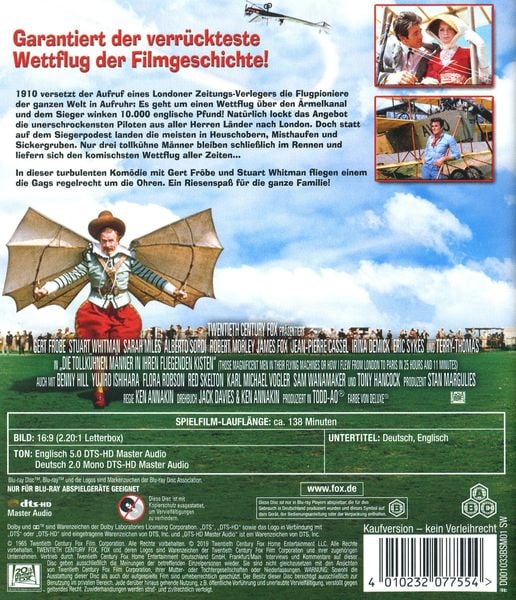Produktbild: Die tollk&uuml;hnen M&auml;nner in ihren fliegenden Kisten
