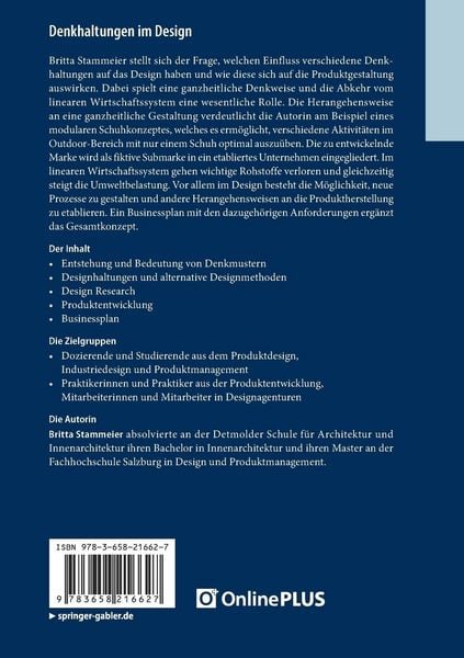 Produktbild: Denkhaltungen im Design