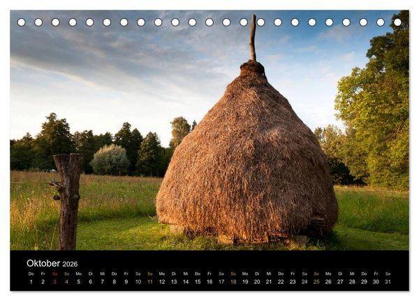 Produktbild: Brandenburg - Landschaften zwischen Elbe und Oder (Tischkalender 2026 DIN A5 quer), CALVENDO Monatskalender