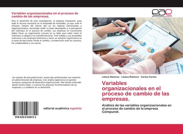Produktbild: Variables organizacionales en el proceso de cambio de las empresas.