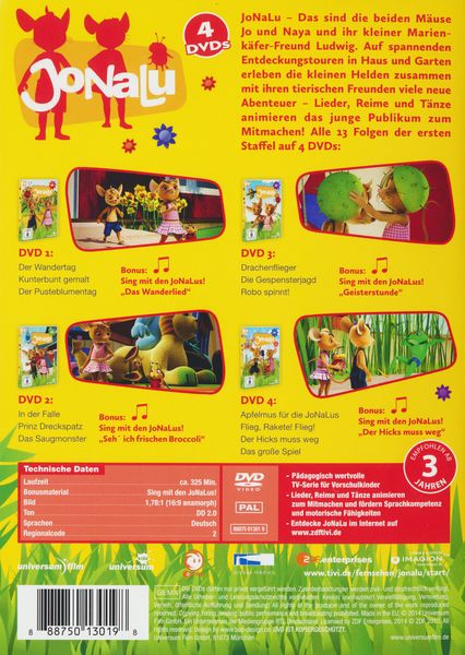 Produktbild: JoNaLu - Staffel 1/DVD 1-4 Komplettbox - [4 DVDs]