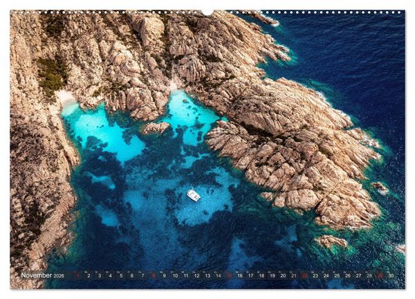 Produktbild: Sardinien - Karibik des Mittelmeers (Wandkalender 2026 DIN A2 quer), CALVENDO Monatskalender