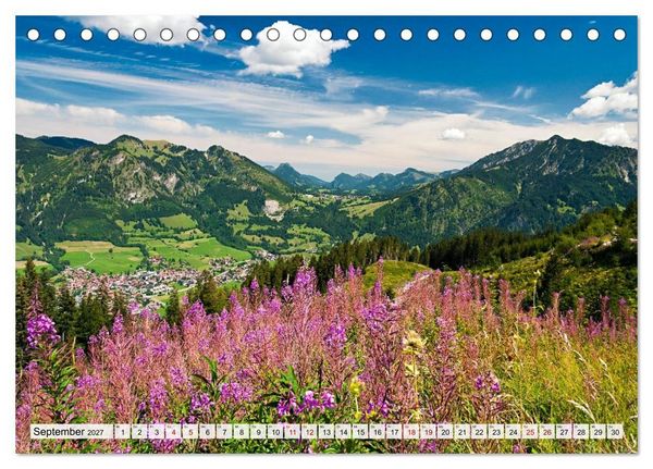 Produktbild: Traumhaftes Allg&auml;u (Tischkalender 2027 DIN A5 quer), CALVENDO Monatskalender