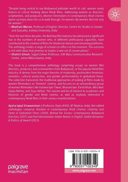 Produktbild: Women Filmmakers in Contemporary Hindi Cinema