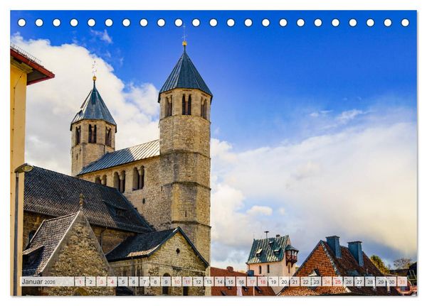 Produktbild: Bad Gandersheim Impressionen (Tischkalender 2026 DIN A5 quer), CALVENDO Monatskalender