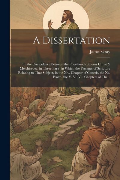 Produktbild: A Dissertation: On the Coincidence Between the Priesthoods of Jesus Christ & Melchisedec, in Three Parts, in Which the Passages of Scr