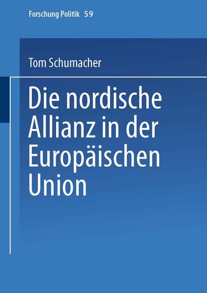 Produktbild: Die nordische Allianz in der Europ&auml;ischen Union