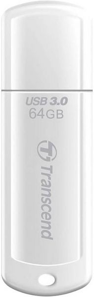 Produktbild: Transcend JetFlash&reg; 730 USB-Stick 64 GB Wei&szlig; TS64GJF730 USB-A (USB 3.2 Gen 1)