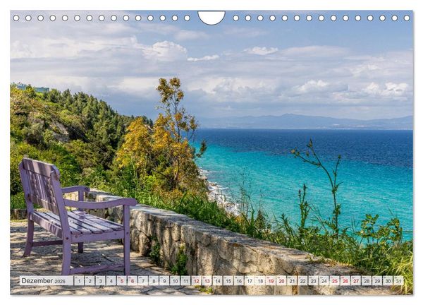 Produktbild: Griechenland - Thessaloniki und Chalkidiki (Wandkalender 2026 DIN A4 quer), CALVENDO Monatskalender
