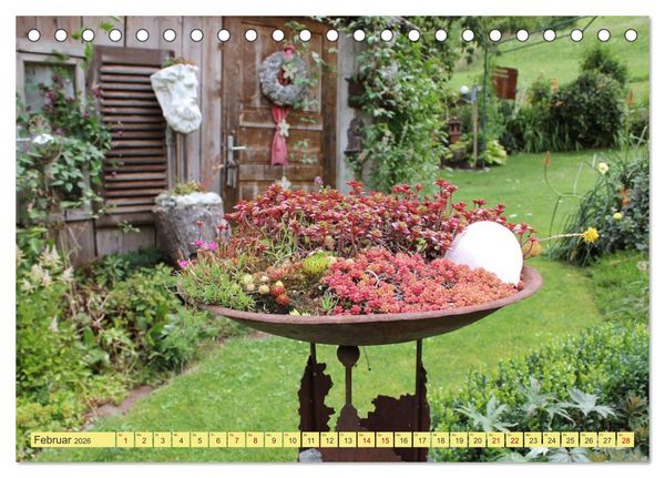Produktbild: Gartentr&auml;umerei (Tischkalender 2026 DIN A5 quer), CALVENDO Monatskalender
