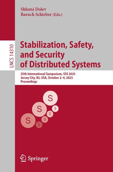 Produktbild: Stabilization, Safety, and Security of Distributed Systems