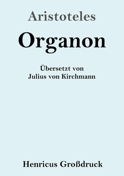 Produktbild: Organon (Gro&szlig;druck)