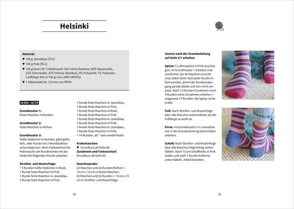 Produktbild: Socken h&auml;keln - Schnell und einfach mit der 4-Stufenmethode