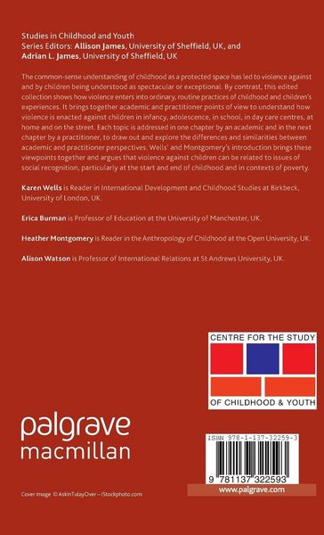 Produktbild: Childhood, Youth and Violence in Global Contexts