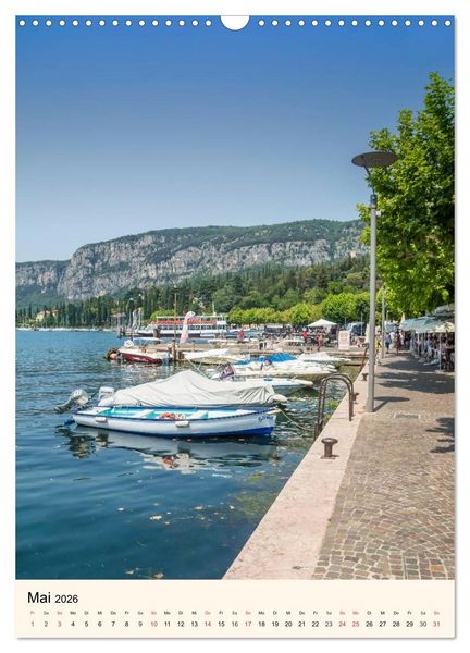 Produktbild: GARDASEE Orte am bezaubernden Ostufer (Wandkalender 2026 DIN A3 hoch), CALVENDO Monatskalender