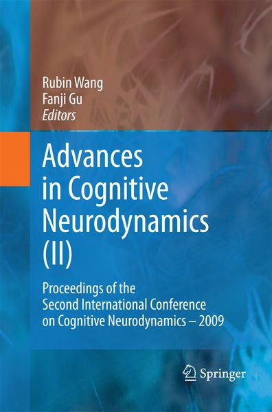 Produktbild: Advances in Cognitive Neurodynamics (II)