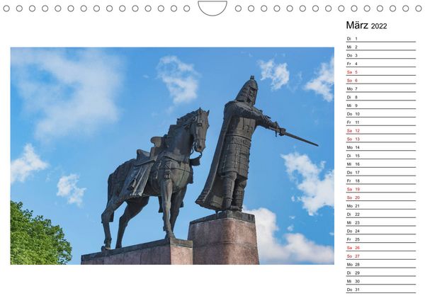 Produktbild: Ein Wochenende in Vilnius (Wandkalender 2022 DIN A4 quer)