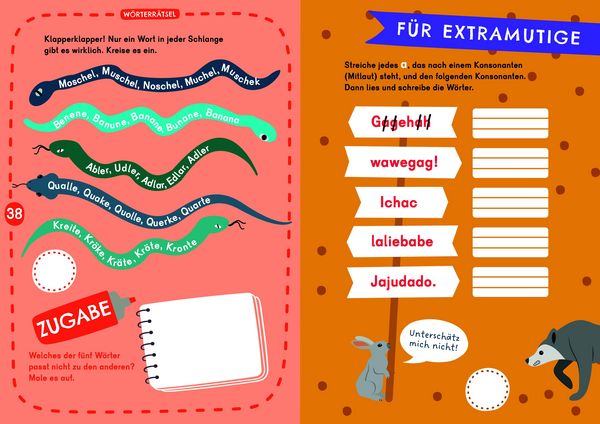 Produktbild: Leser&auml;tsel f&uuml;r mutige Kinder - Supergef&auml;hrliche Tiere - ab 6 Jahren