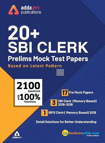 Produktbild: Adda247 SBI Clerk Prelims Mock Test Book English Printed Edition