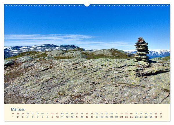 Produktbild: Trolltunga (Wandkalender 2026 DIN A2 quer), CALVENDO Monatskalender