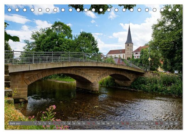 Produktbild: Liebenswertes Kulmbacher Land (Tischkalender 2027 DIN A5 quer), CALVENDO Monatskalender