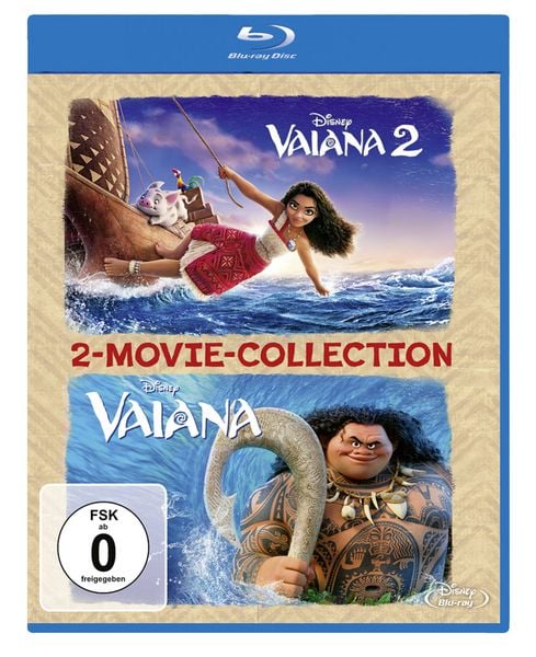 Produktbild: Vaiana 1+2 [2 BRs]