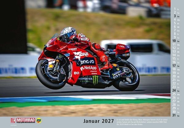 Produktbild: Motorrad Kalender 2027