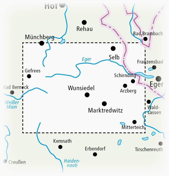 Produktbild: Fichtelgebirge 1:50 000