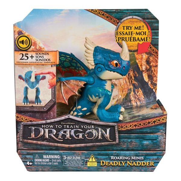 Produktbild: Drachenz&auml;hmen leicht gemacht - Interaktiver Mini-Drache Sturmpfeil, Figur mit Soundeffekten&nbsp;