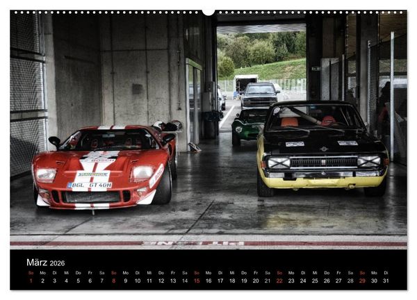 Produktbild: Raceday (hochwertiger Premium Wandkalender 2026 DIN A2 quer), Kunstdruck in Hochglanz