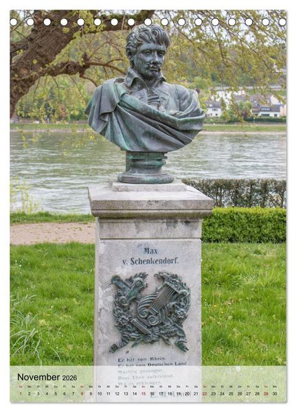 Produktbild: Koblenz Impressionen (Tischkalender 2026 DIN A5 hoch), CALVENDO Monatskalender