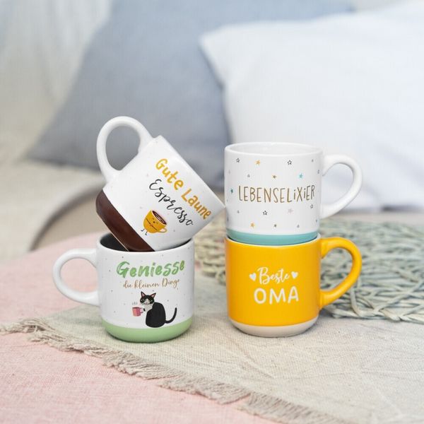 Produktbild: Espressotasse Gravur OMA