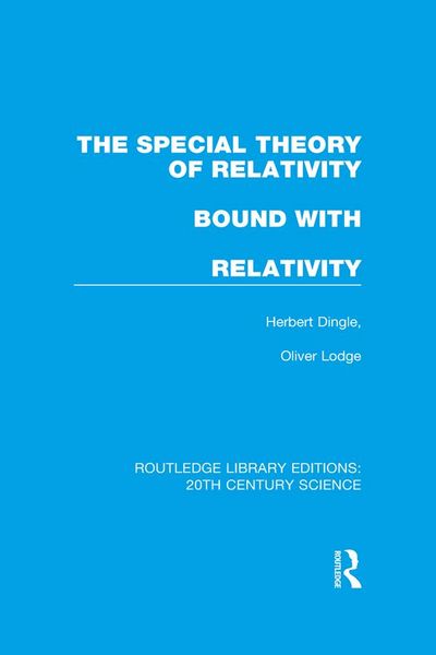 Produktbild: The Special Theory of Relativity bound with Relativity: A Very Elementary Exposition
