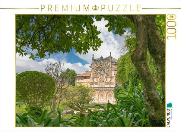 CALVENDO Puzzle Ein Motiv aus dem Kalender Mata Nacional do Bussaco | 1000 Teile Lege-Größe 64 × 48 cm Foto-Puzzle für glückliche Stunden