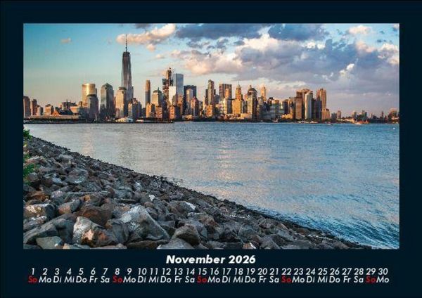 Produktbild: New York 2026 Fotokalender DIN A5