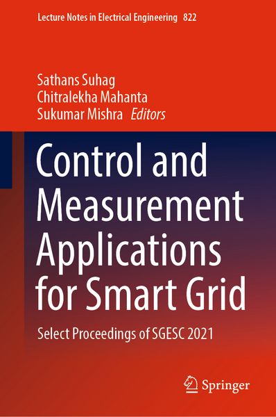Produktbild: Control and Measurement Applications for Smart Grid