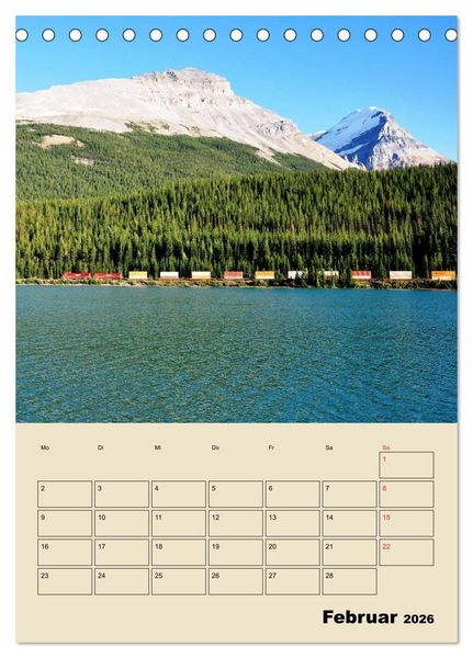Produktbild: Kanadas gro&szlig;e Seen / Planer (Tischkalender 2026 DIN A5 hoch), CALVENDO Monatskalender