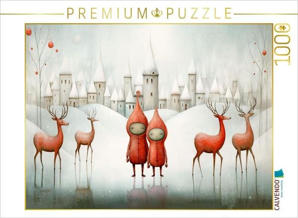Produktbild: CALVENDO Puzzle Winterstille | 1000 Teile Lege-Gr&ouml;&szlig;e 64x48cm Foto-Puzzle f&uuml;r gl&uuml;ckliche Stunden