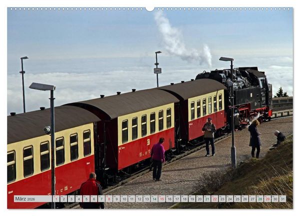 Produktbild: Harzer Dampfmomente (Wandkalender 2026 DIN A2 quer), CALVENDO Monatskalender