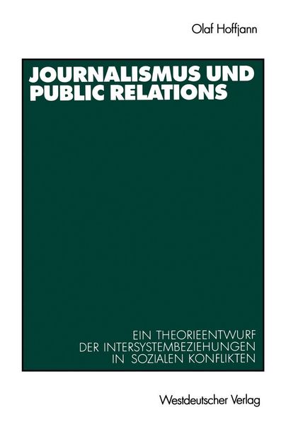 Produktbild: Journalismus und Public Relations