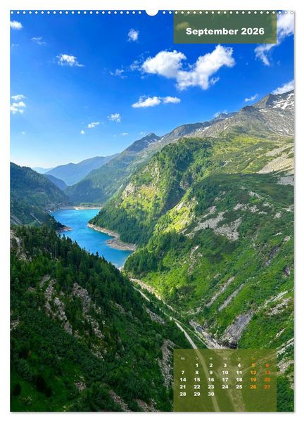 Produktbild: Erlebe mit mir die Alpen (Wandkalender 2026 DIN A2 hoch), CALVENDO Monatskalender