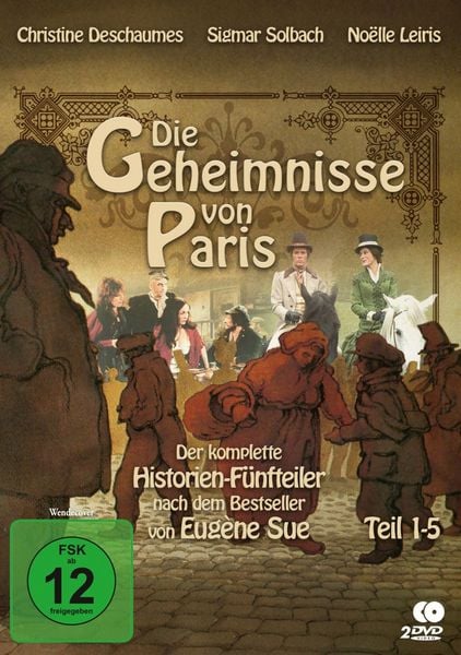 Produktbild: Die Geheimnisse von Paris - Teil 1-5 (Neuauflage) [2 DVDs]